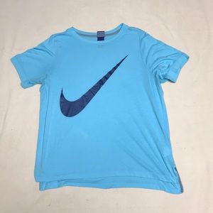 Blue Nike t-shirt